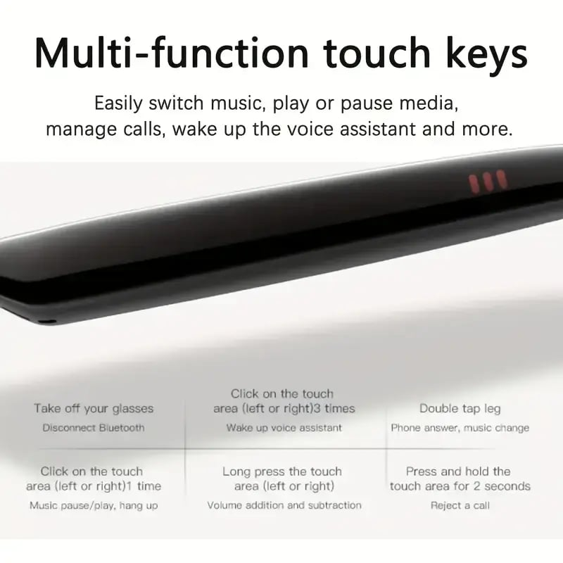 ⏰BLACK FRIDAY SALE🎁AI-powered unisex audio translation glasses